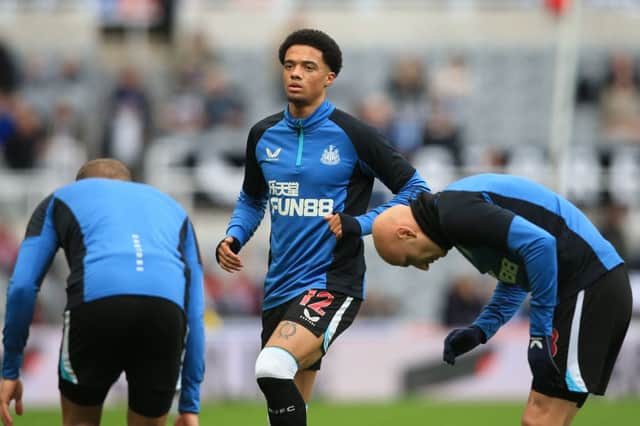 Jamal Lewis was left out of Newcastle United’s 25-man squad. 