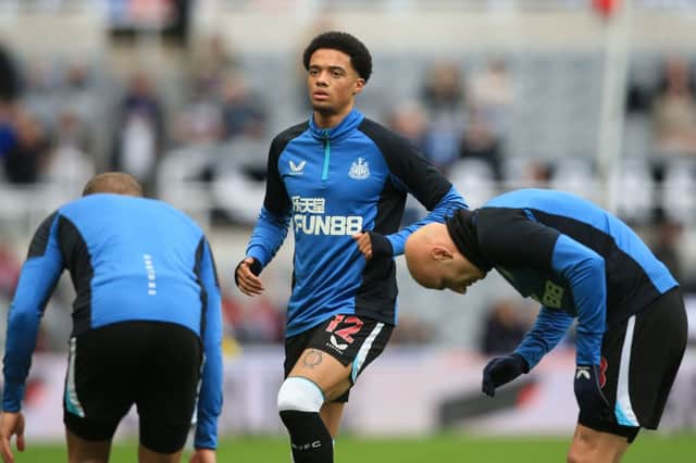 Jamal Lewis was left out of Newcastle United’s 25-man squad.