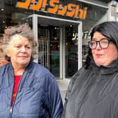 People discussing hospital waiting times
