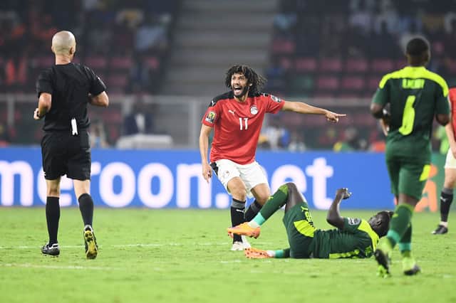 Mohamed Elneny is likely to miss out on Arsenal’s fixture against Wolves