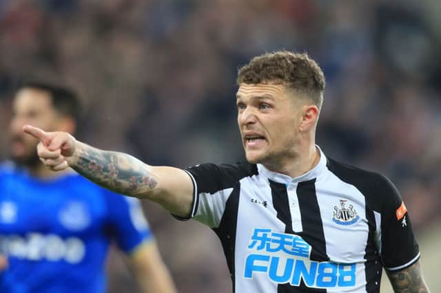 Newcastle United right-back Kieran Trippier. 