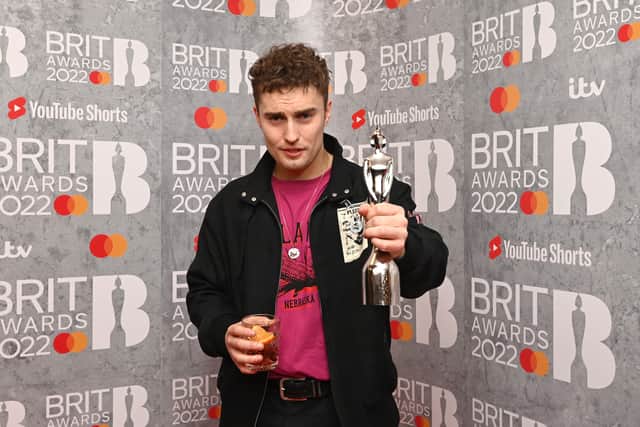Sam Fender was a winner at The Brit Awards last night (Image: Getty Images)