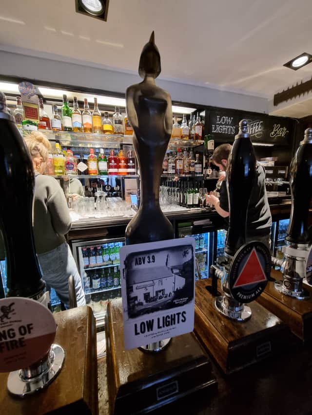 Sam’s 2019 award in the pub