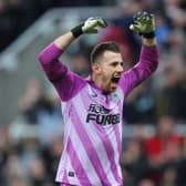 Newcastle United goalkeeper Martin Dubravka. 