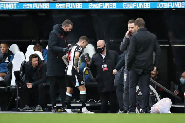 Newcastle United right-back Kieran Trippier. 