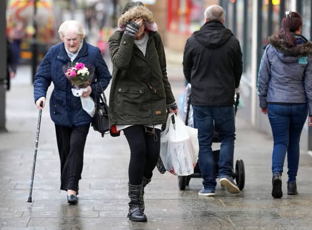 <p>Storm Dudley hit the UK this week (Image: Getty Images)</p>