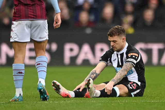 Newcastle United right-back Kieran Trippier. 