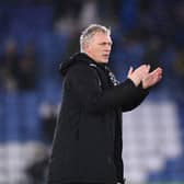 West Ham United manager David Moyes. 