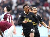 Newcastle United midfielder Joe Willock. 