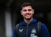 Newcastle United midfielder Bruno Guimaraes. 