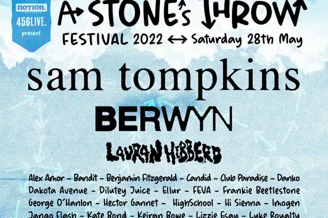 The line-up poster of the festival