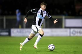 Newcastle United prospect Elliot Anderson is impressing on loan at Bristol Rovers. 