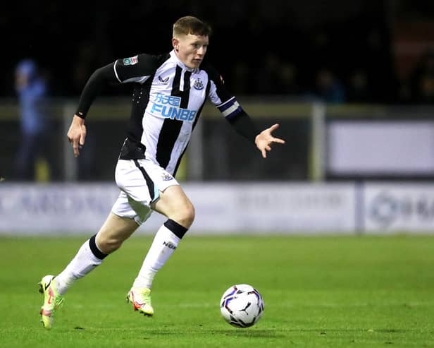 Newcastle United prospect Elliot Anderson is impressing on loan at Bristol Rovers. 