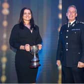 PC Amii Stewart and Chief Constable Winton Keenen