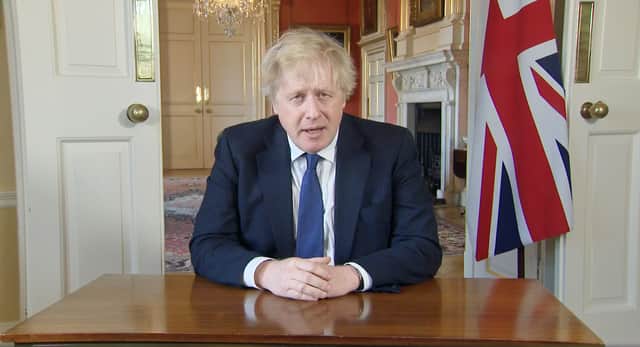 Boris Johnson addressed the nation today 