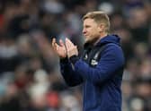 Eddie Howe’s Newcastle United team travel to west London on Saturday to face Brentford. Credit: Getty. 