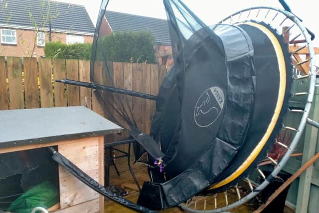 Storm damage has been worse in other parts of the UK, but still hit the North East (Image: Tyne & Wear Fire and Rescue Service)
