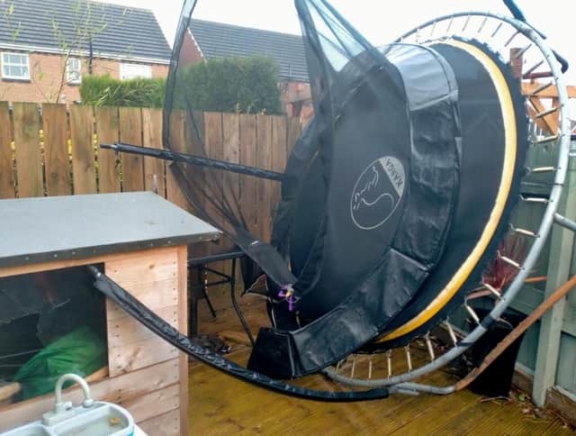 Storm damage has been worse in other parts of the UK, but still hit the North East (Image: Tyne & Wear Fire and Rescue Service)