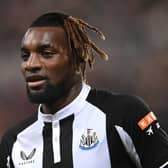 Newcastle United winger Allan Saint-Maximin. 