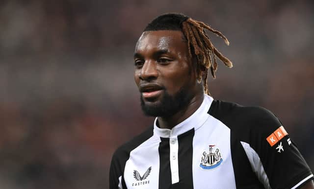 <p>Newcastle United winger Allan Saint-Maximin. </p>
