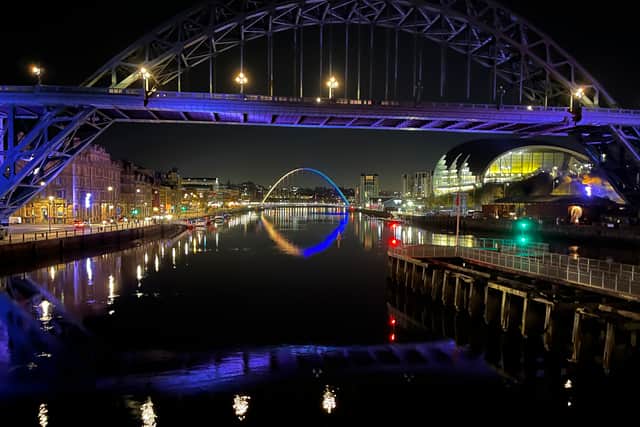 The Quayside on Friday night (Image: Toby Bryant / NewcastleWorld)