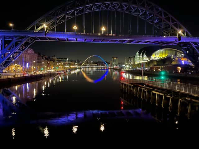 The Quayside on Friday night (Image: Toby Bryant / NewcastleWorld)
