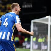 Brighton and Hove Albion defender Adam Webster. 