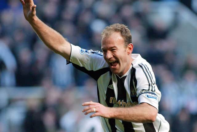 Newcastle United legend Alan Shearer. 