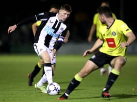 Newcastle United attacking midfielder Elliot Anderson is on loan at Bristol Rovers. 