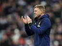 Newcastle United head coach Eddie Howe. (Photo by George Wood/Getty Images)