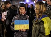 People in London show solidarity with UK (Image: Getty Images)
