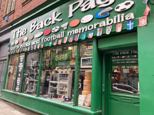 The sports memorabilia haven that is The Back Page