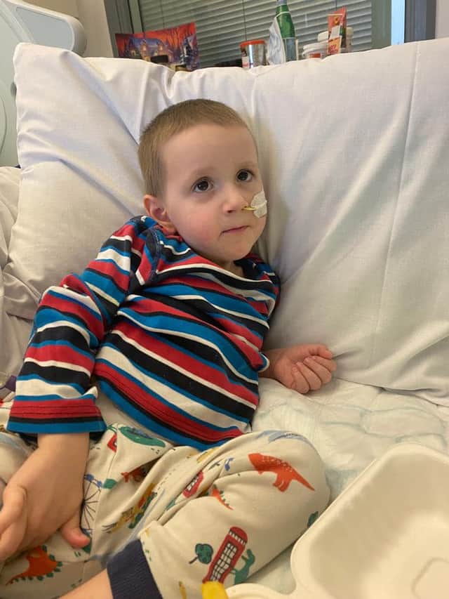 Rocco was diagnosed last year (Image: Facebook @roccosfight1)