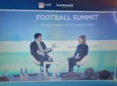 Newcastle United co-owner Amanda Staveley has been speaking at the Financial Times Business of Football Summit in London.