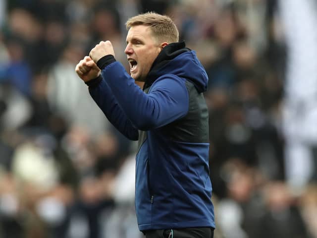 Newcastle United head coach Eddie Howe. (Photo by Ian MacNicol/Getty Images)