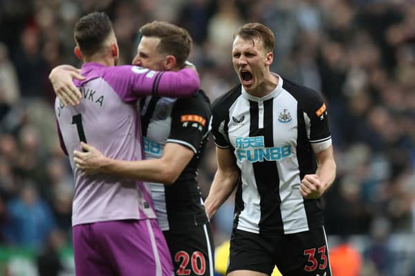 Newcastle United defender Dan Burn. 