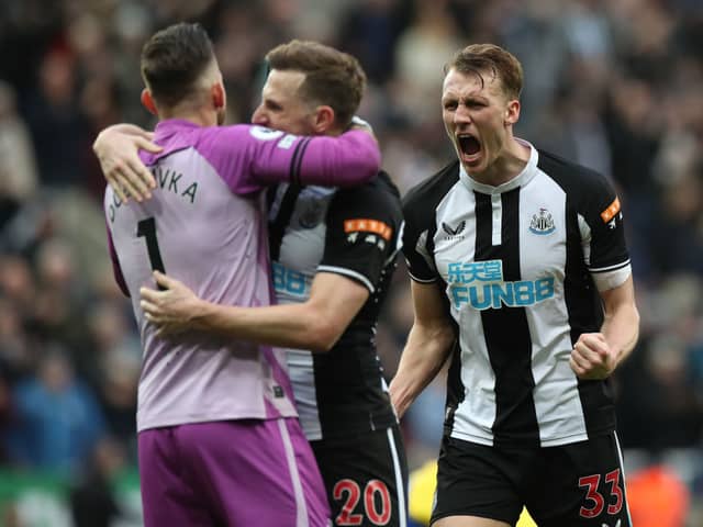 Newcastle United defender Dan Burn. 