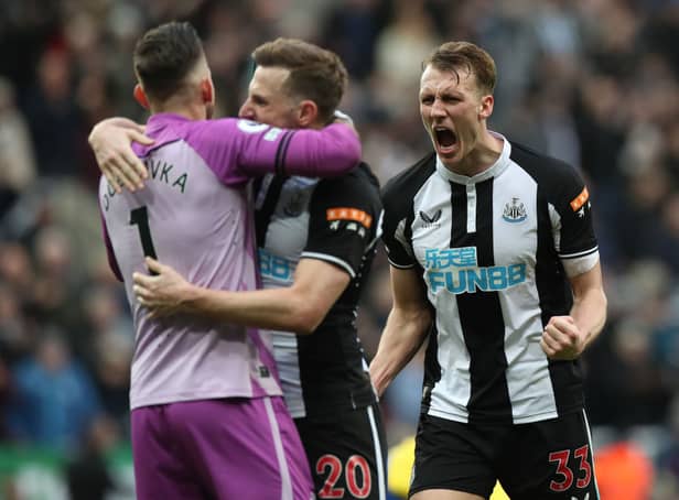 Newcastle United defender Dan Burn. 