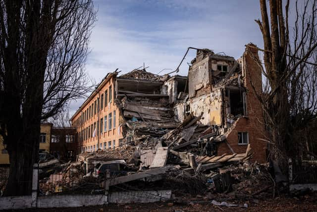 Irene’s hometown of Chernihiv has been wrecked (Image: Getty Images)