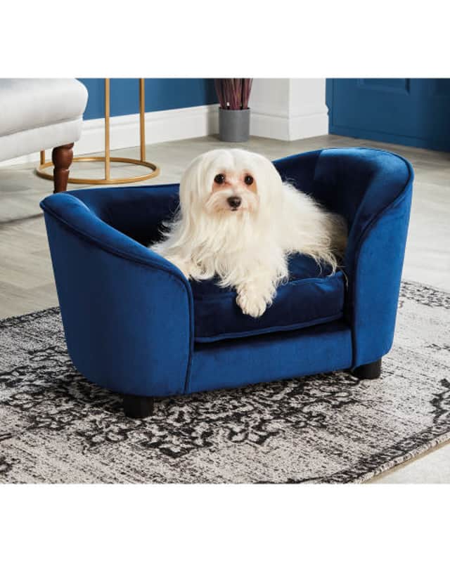 Small Navy Pet Sofa Bed