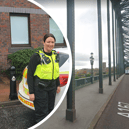 PC Lisa Robertson is a hero (Image: Northumbria Police / Google Streetview)