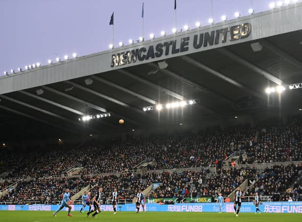 <p>St James’ Park, the home of Newcastle United. (Photo by Stu Forster/Getty Images)</p>