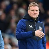 Newcastle United head coach Eddie Howe. 