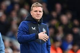 Newcastle United head coach Eddie Howe. 