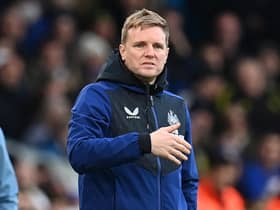 Newcastle United head coach Eddie Howe. 