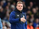 Newcastle United head coach Eddie Howe. 