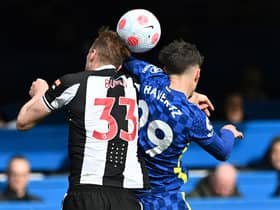 Newcastle United defender Dan Burn. 