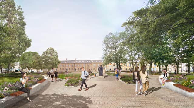 Northumberland Square will look more like it did in the past (Image: North Tyneside Council)