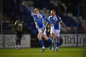 Elliot Anderson has been one of the key forces behind Bristol Rovers’ ascension. (Photo by Dan Mullan/Getty Images)