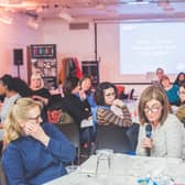 A talk taking place at the 2020 festival (Pic credit: Marion Botella)